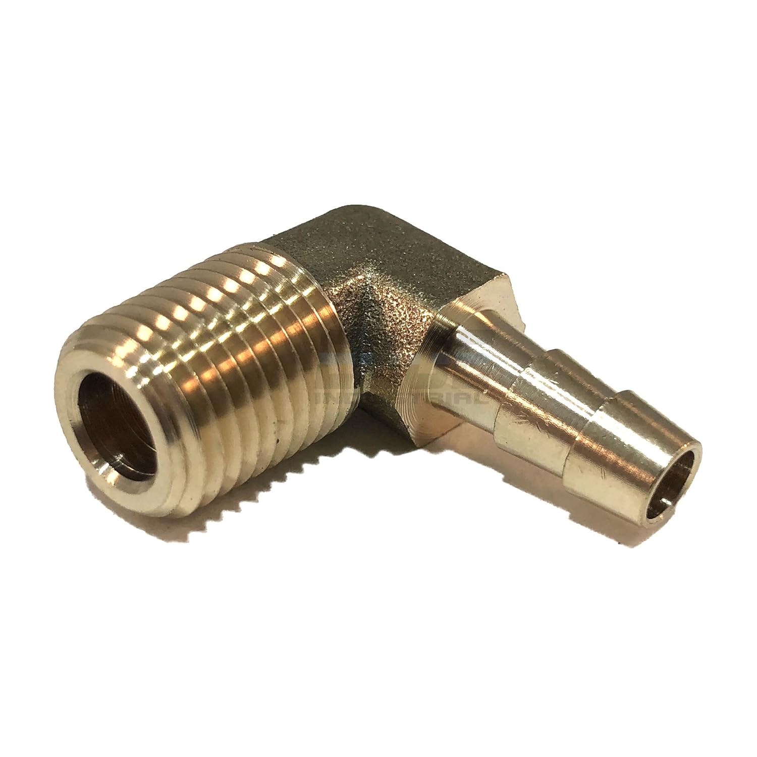 HOSE ID TO 1/4" 45° SAE/37° JIC DUAL SEAT FEMALE FLARE BRASS SWIVEL Connector Fuel Air Water Oil Gas Wog Qty 10