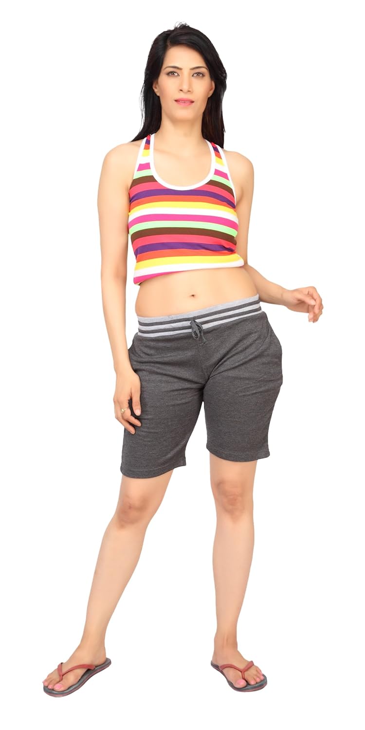 comix women's cotton shorts(agspl-3092)