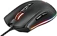 Trust GXT 900 Kudos - Ratón para Gaming RGB, 100-15000 PPP, 7 Botones, Negro