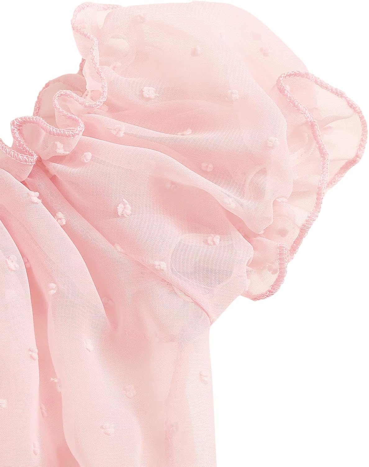 SheIn Women's Self Tie Ruffle Trim Dobby Mesh Lingerie Set Sexy Bra and Panty: Clothing