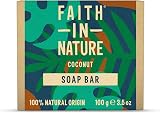Faith In Nature Coconut Hand Soap Bar 100g Natural Vegan Cruelty Free