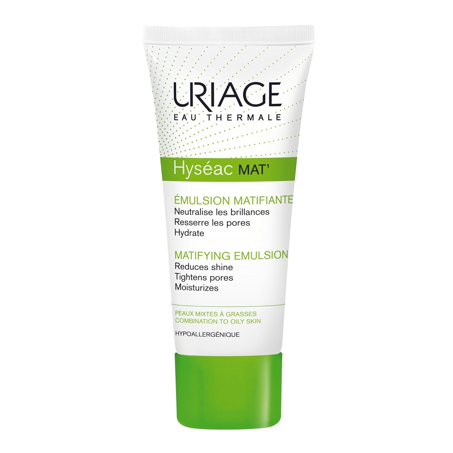 Uriage Hyseac Mat' Mattifying Emulsion 40ml Combination To Oily Skin