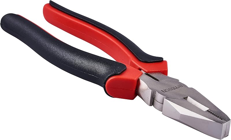 Amtech Combination Pliers 200mm Drop-Forged Steel Cushioned Grip