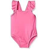 Amazon Essentials Baby Girls' Frill One-Piece Swimsuit