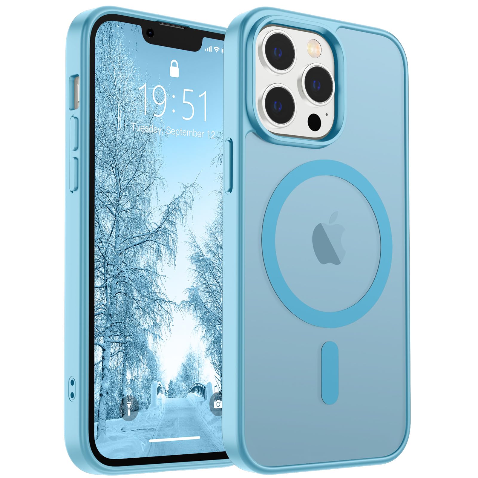 SUPFINE Magnetic for iPhone 13 Pro Case