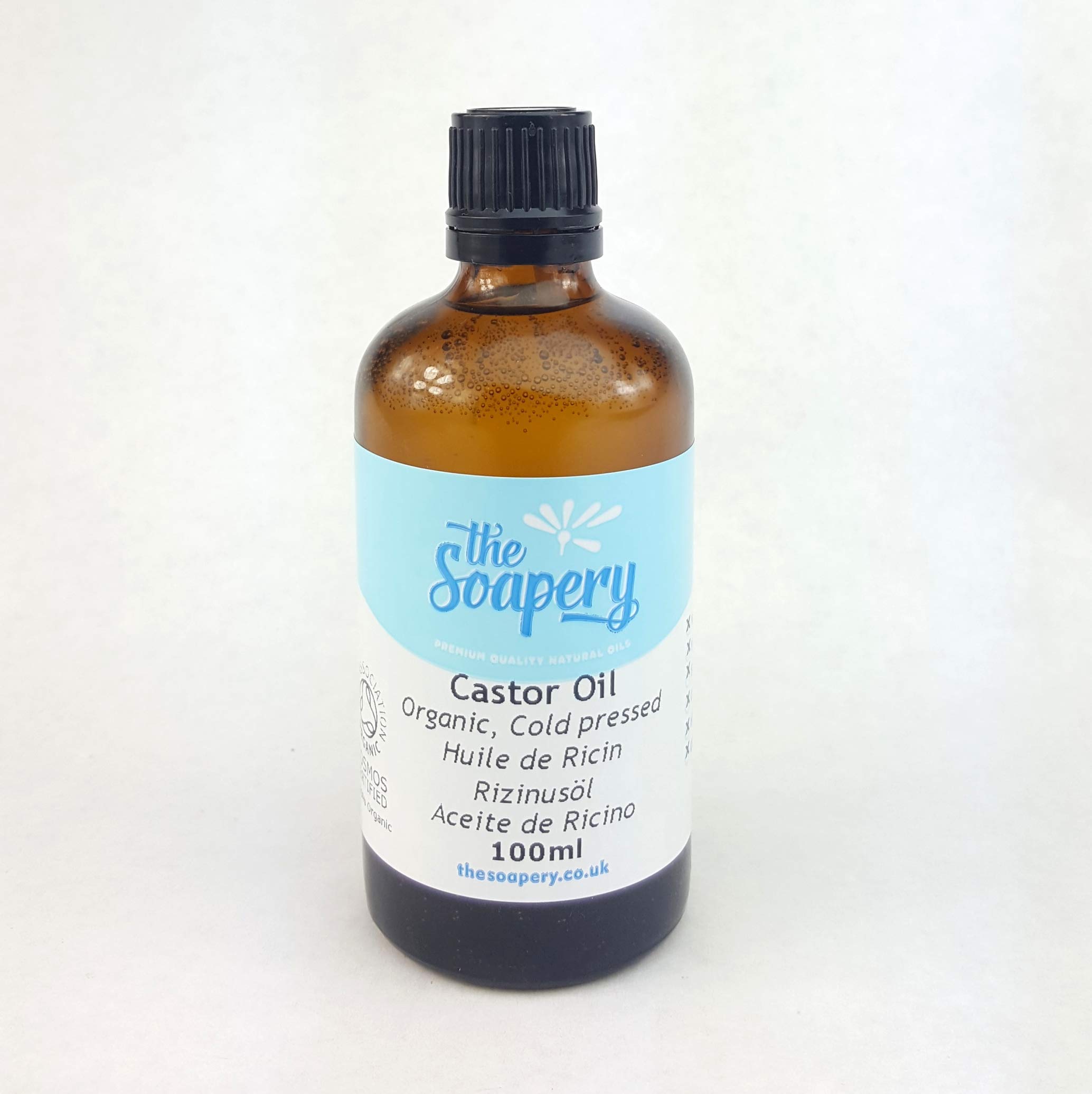 Castor Oil Organic Cold Pressed 100ml - 100% Pure