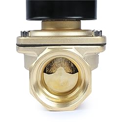 U.S. Solid 1 1/2" Solenoid Valve - 12V DC Brass