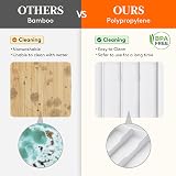 Lifewit Utensil Drawer Organizer Extendable Cutlery Tray White view 5