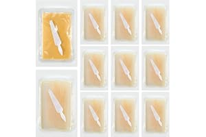 Reallnaive 10 Pcs Surgical Hand Scrub Brush with Sponge Disposable Double Sided Cleaning Scrub Brush for Nails Sensitive Skin Wound Care Doctors Office Cat