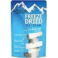 Freeze Dried Ice Cream - Vanilla, Strawberry, Chocolate, Cookies, Cookie Dough, Birthday Cake, Cotton Candy - Rocky Mountain Artisan Crafted Freeze Dried Ice Cream with Simple Organic Ingredients (1 OZ, Vanilla)