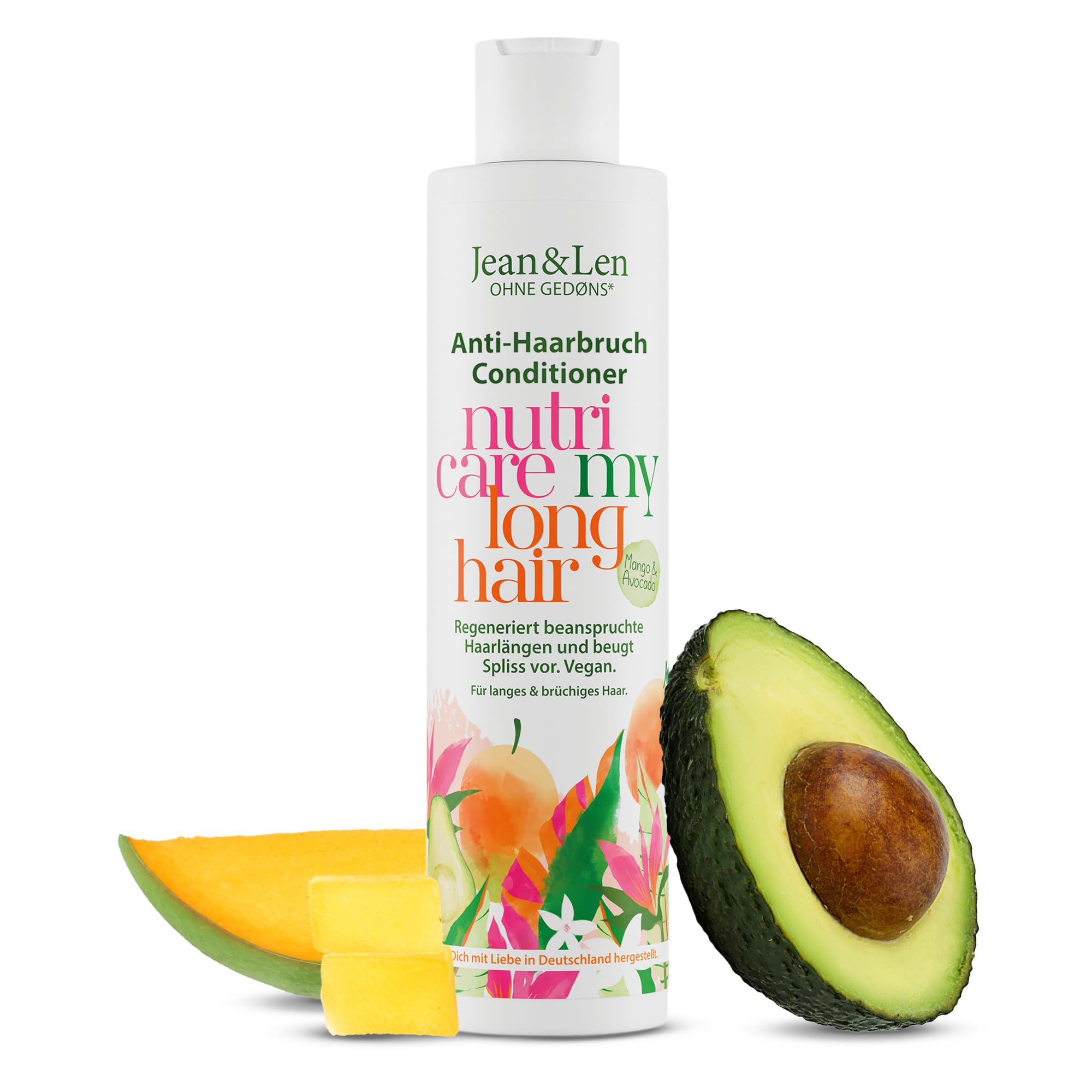 Jean & Len Nutri Care - Long Hair Mango and Avocado Conditioner , 300 ml