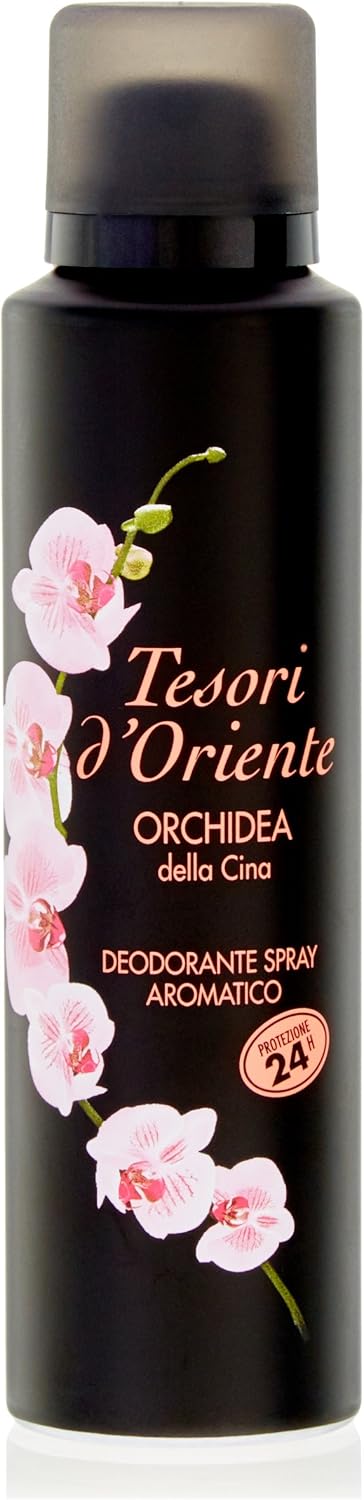 "Novelty" Tesori d'Oriente Orchidea della Cina Deodorant Spray 150 ml 24, white, 150 ml (Pack of 1)
