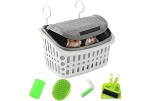 KEXWEN Rat Bed,Rat Accessories for Cage,Small Animal Hammock,Rat Cage Accessories,Climbing Rat Hammock,Set Rat Hideout,Rat Basket Cage,Rat Habitat