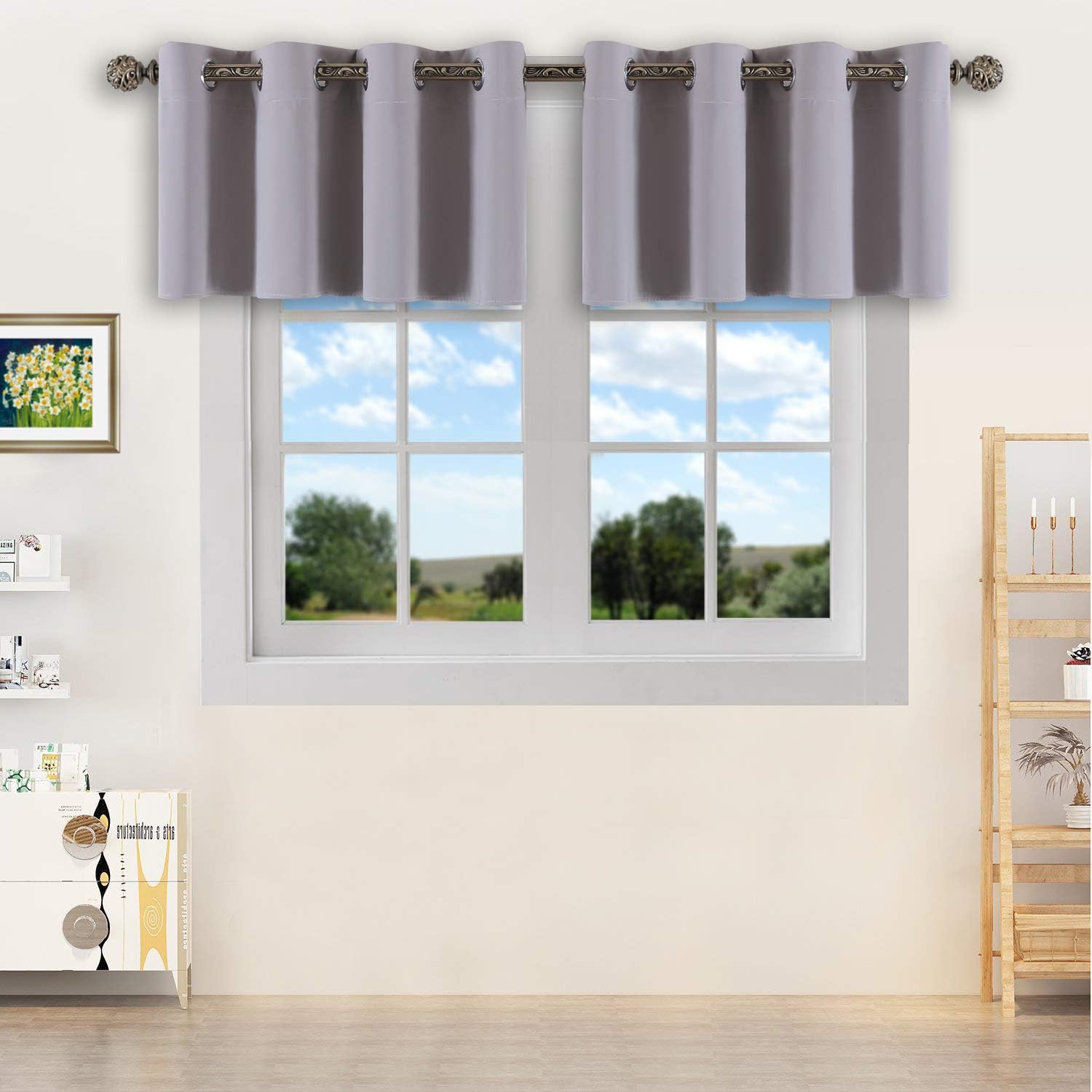Best window valances for living room, 30x 10