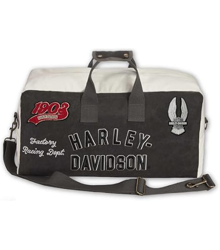 Amazon.com | Harley-Davidson Water-Resistant Travel Hybrid Duffel