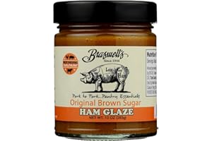 BRASWELL'S Braswell’s Original Brown Sugar Ham Glaze – Small-Batch, Renowned Specialty, Made in USA, Since 1946 (10oz)
