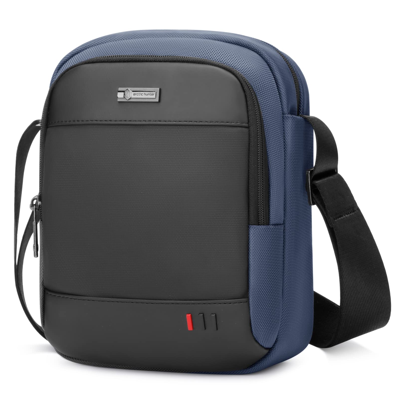 BAIGIO Men's Shoulder Bag Small Sling Crossbody Bag Men Message Bag Travel Casual Sports Mens Cross Body Bag for Tablet/iPad 8 Inch