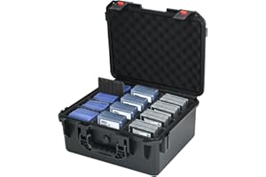 LOTOCASE Card Case Storage for Graded Sports Cards - PSA Baseball, Basketball, Football Trading Card Holder, Waterproof Protective Organizer Box for Zion, Slab, Top Loader, Magnetic (Holds 600+Toploaders)