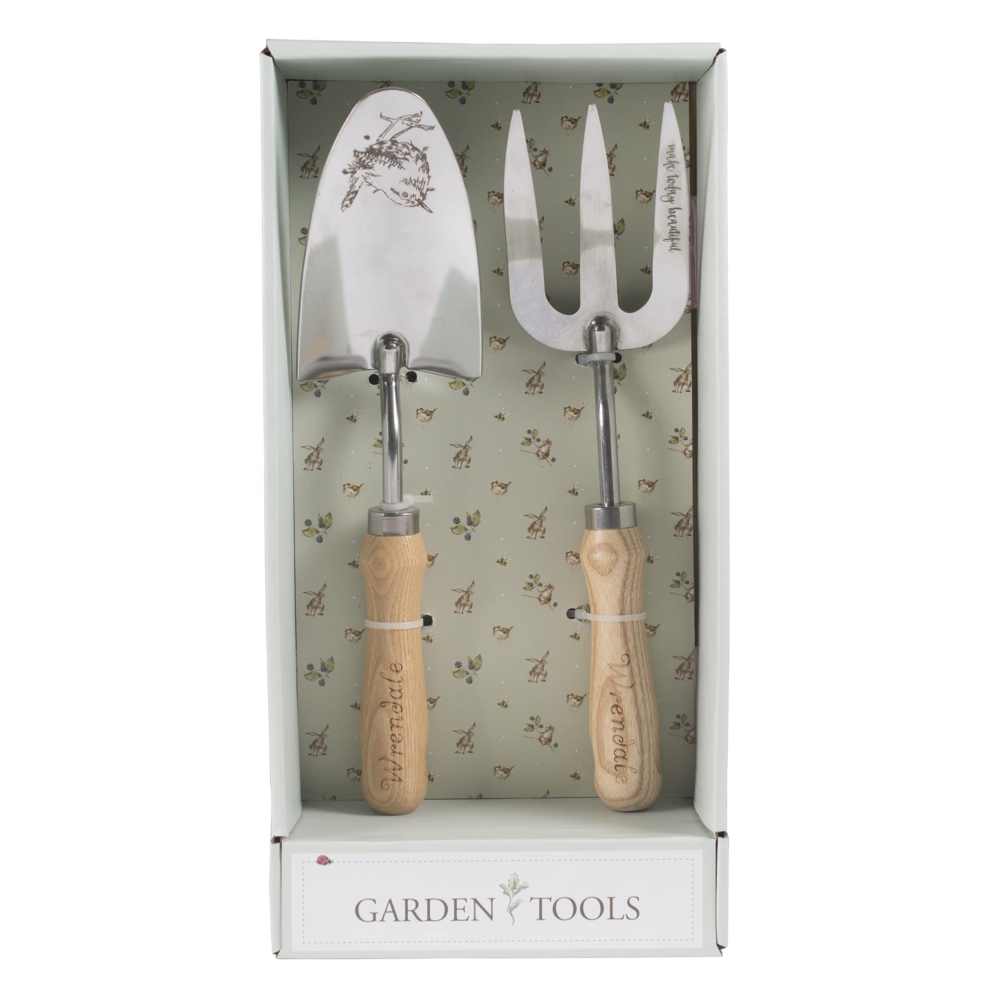 Wrendale Designs - 'Jenny Wren' Fork And Trowel Set