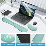ZIBLY Wrist Rest Keyboard and Mouse Set Non-Slip Ergonomic Comfort view 6