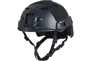 HYOUT Fast Base Jump Helmet PJ Style Airsoft Helmets U.S Tactical Helmet for Paintball Outdoor Sports Hunting Shooting