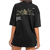 Cayxatiu Cute Cat Graphic Tees for Women Harajuku Shirt Letter Printed Oversized T Shirts Aesthetic Casual Baggy Tshirts…