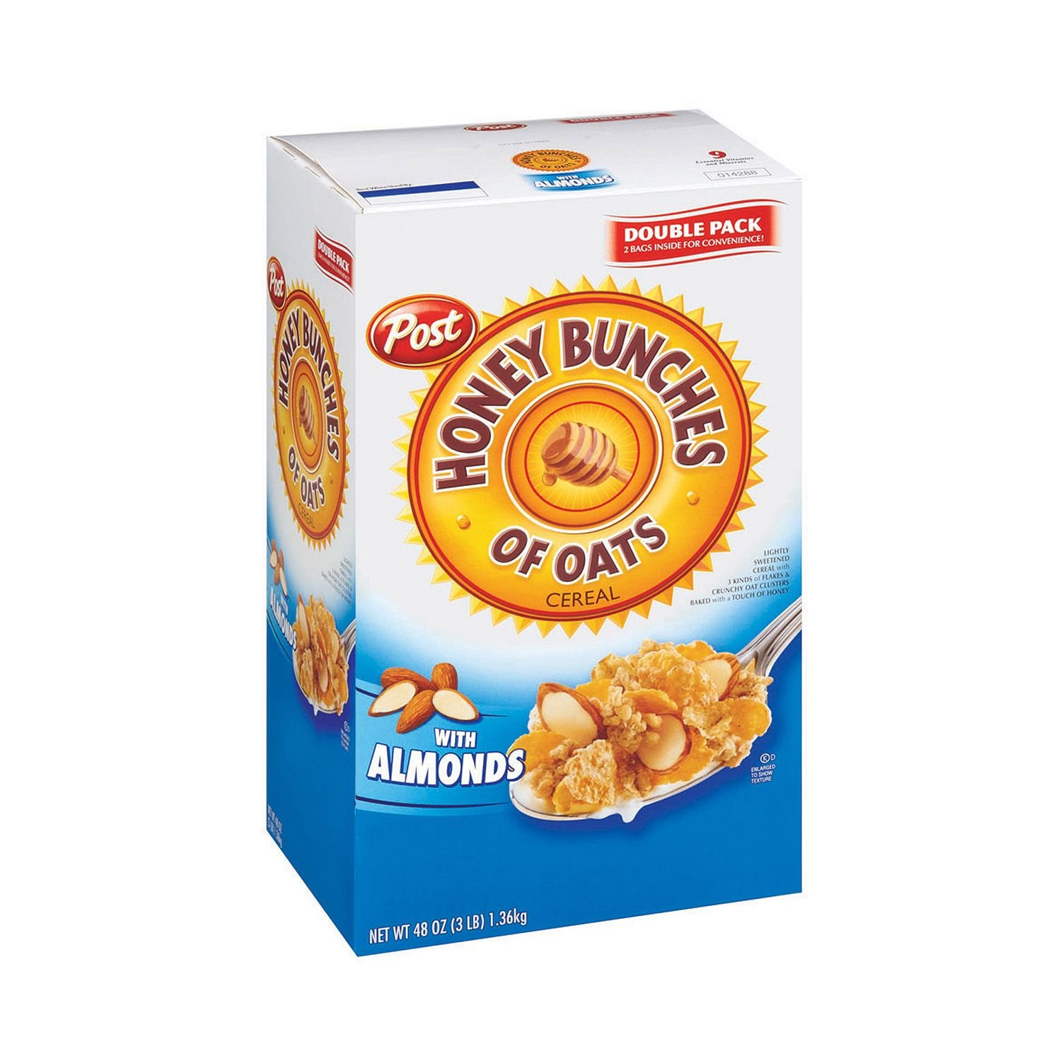 Post Honey Bunches Of Oats W/Almonds, 48 Ounce Buy Online in United