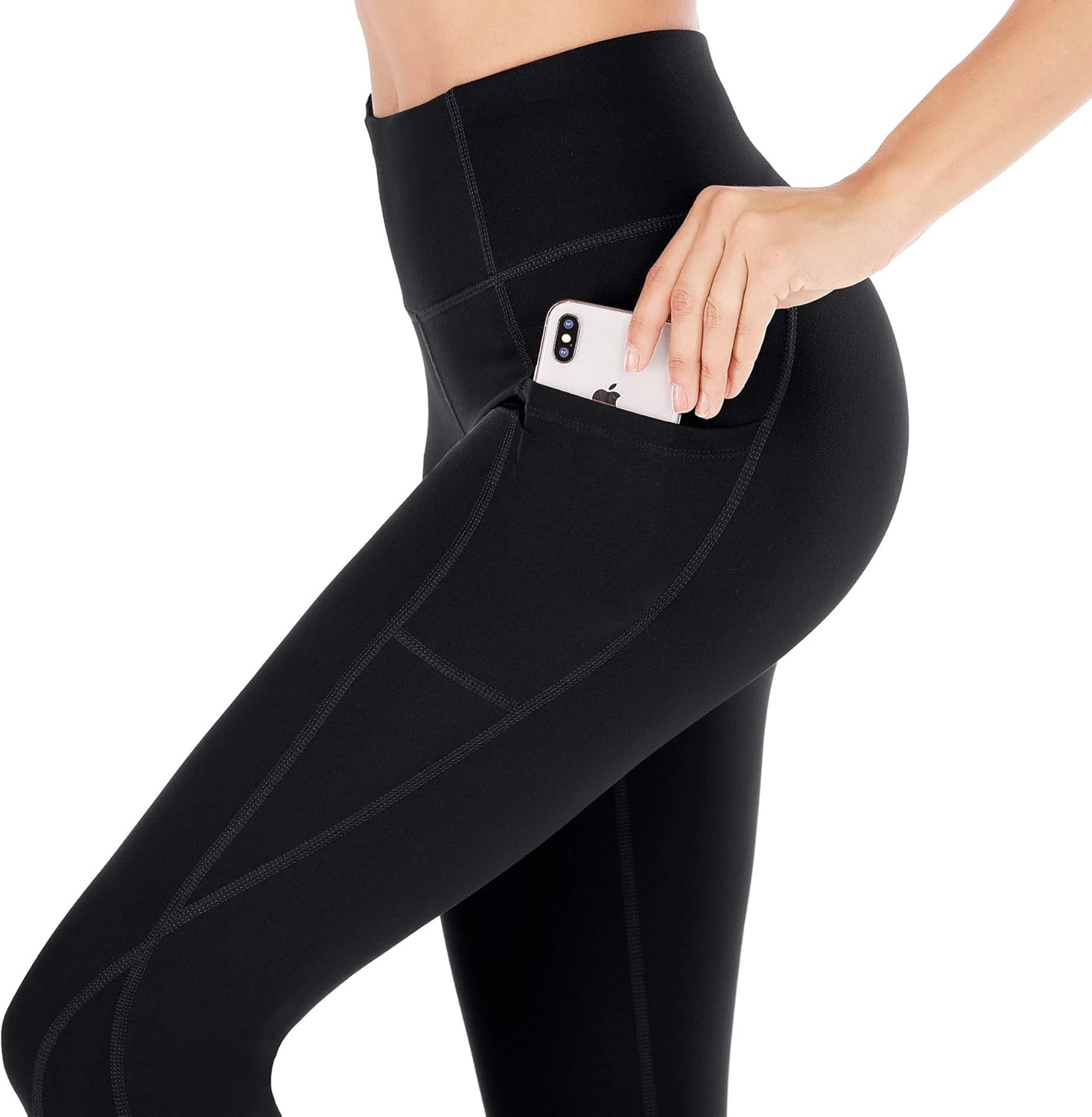 Heathyoga Yoga Pants for Women with Pockets High Waisted Leggings with Pockets for Women Workout Leggings for Women: Clothing