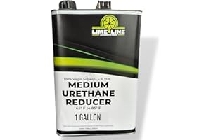 LiME LiNE Urethane Reducer for Thinning Automotive basecoats, Primers and Clearcoats (B. Medium Reducer)