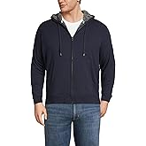 Lands' End Men's Serious Sweats Full Zip Sherpa Fleece Hoodie