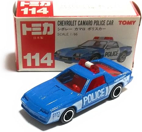 Amazon トミカ 114 シボレー カマロ ポリスカー 1 66 日本製 赤tomyロゴ 箱 ミニカー ダイキャストカー おもちゃ Amazon トミカ 114 シボレー カマロ ポリスカー 1 66 日本製 赤tomyロゴ 箱 ミニカー ダイキャストカー おもちゃ