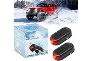 2Pcs Electromagnetic Wave Anti Freezing and Snow Removal Device,Car Interference Antifreeze Instrument,USB Rechargeable Car D