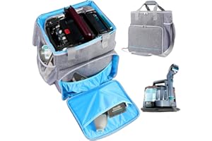 LOTCAIN Storage Bag Compatible with Shark StainStriker Carpet and Upholstery Cleaner Machine Portable Carrying Bag with Large Space Storage Bag for Carpet Cleaner,Soft Handle,Bag Only