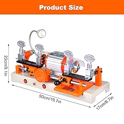 Upgraded Horizontal Keys Cutting Machine 180W