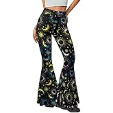 Xsehusvy Women’s Flared Leggings High Waist Wide Leg Yoga Pant Breathable Soft Sweatpants Butt Lifting Stretchy Flare Tights