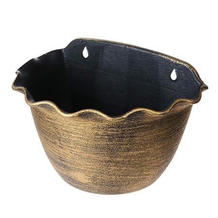 Hiru Wall and Grill Hanging Planter 30.48 cm X 17.78 cm X 22.86 cm(Pack of 2)