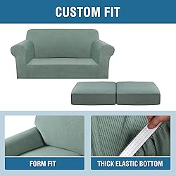 H.VERSAILTEX 3 Piece Stretch Sofa Covers for 2