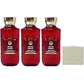 Bath & Body Works You're Cheeky 3 Pack Body Wash Bundle with a Natural Oats Bar Soap - Full Size