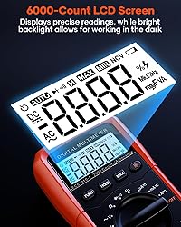 Crenova MS8233D Multimeter 6000 Counts Digital