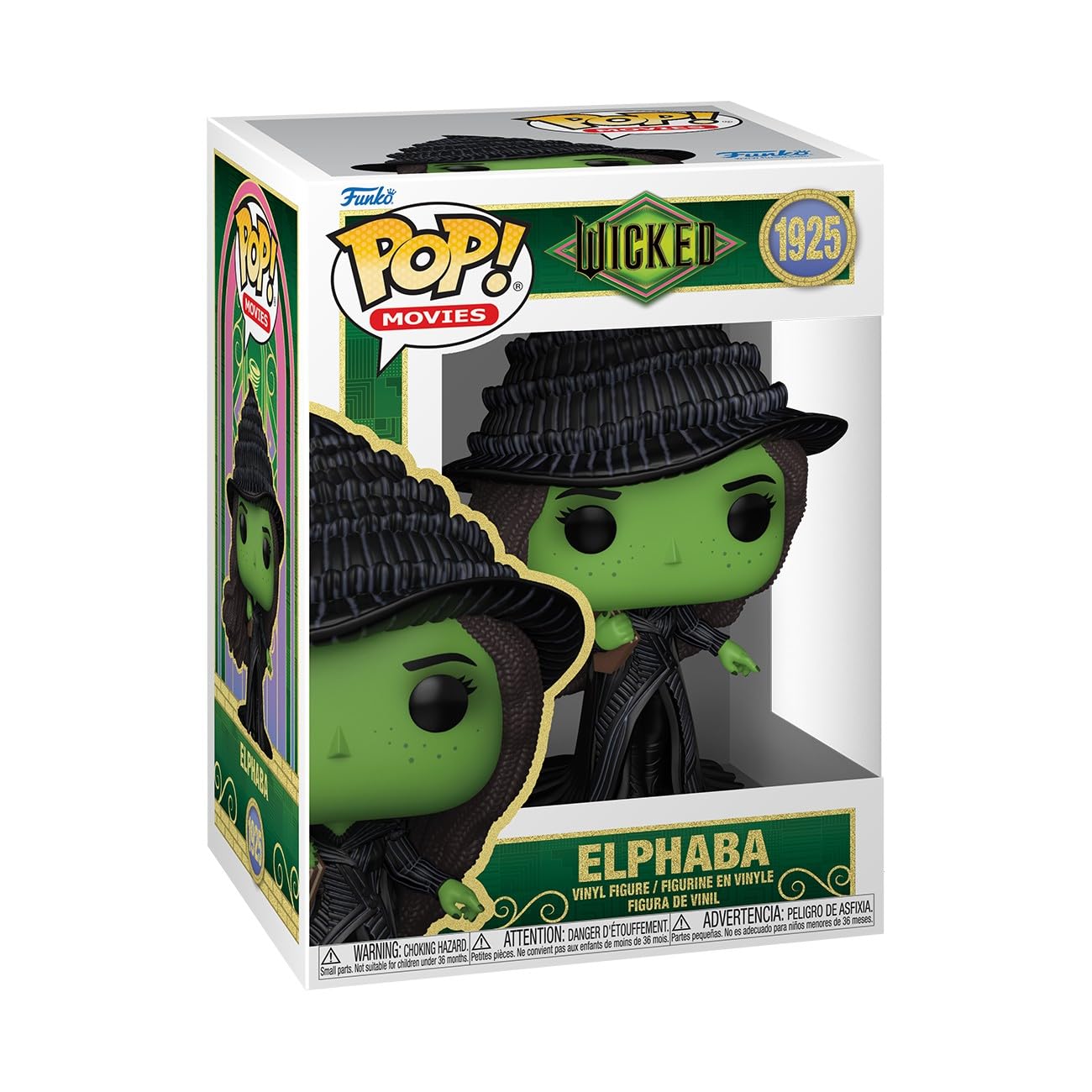 Funko POP! Movies: Wicked For Good - Elphaba - Collectable Vinyl Figure - Gift Idea - Official Merchandise - Toys For Kids & Adults - Model Figure for Collectors and Display