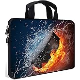 AMARY Chromebook case 11.6" 12" inch Laptop Handle Bag Neoprene Notebook Carrying Pouch Ultrabook Case Tablet Cover Fit Apple MacBook Air HP DELL Lenovo Asus Samsung (Hockey)
