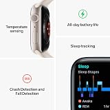 Apple Watch Series 8 GPS 41mm Midnight Aluminium Case Midnight Sport Band view 5
