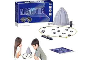 FestiKit Magnetic Chess Game,Multiplayer Board Game,2024 New Family Board Games Set - Portable Chess Board, Home Party Supplies (Game Rope)