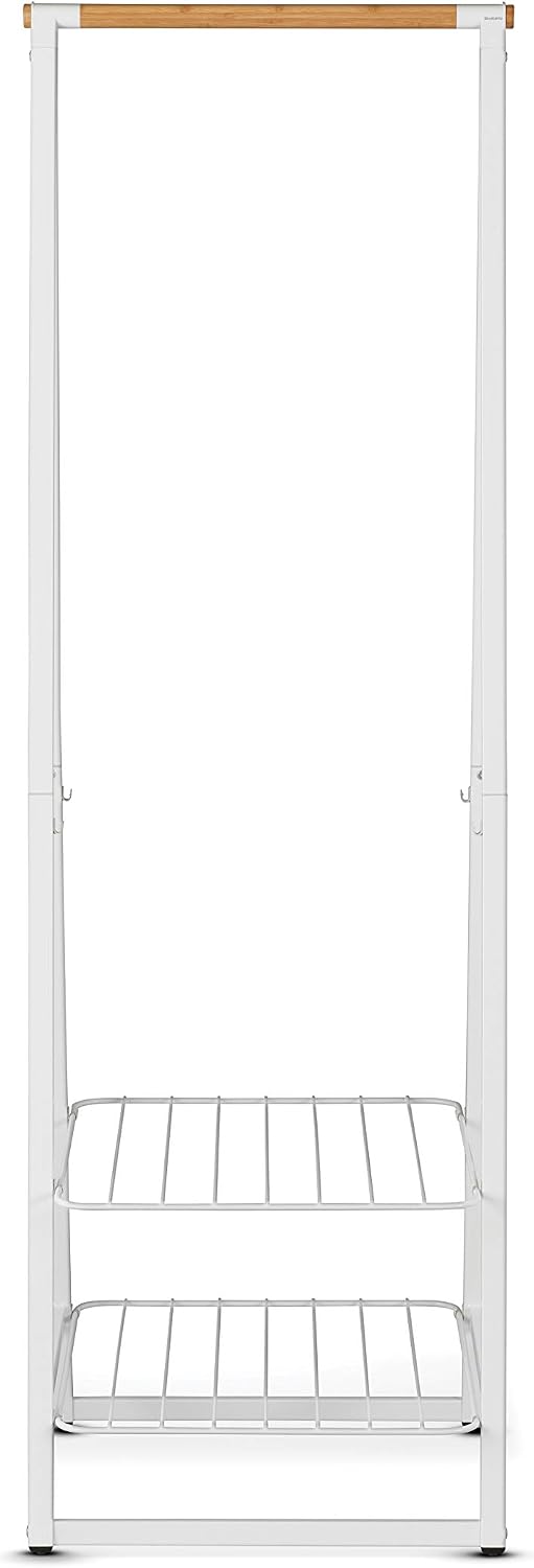 Brabantia, Linn Clothes Rack, Small, Multi-functional Hanging space, Airing or Drying Shelves, Hangs up to 16 items