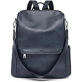 CLUCI Womens Backpack Purse PU Leather Anti-theft Large Fashion Designer Travel Bag Ladies Shoulder Bags | Purse, Fashion, Ladies, Shoulder Bags, Purse, Ladies