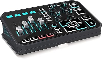 TC Helicon GoXLR Online Broadcaster Platform 4-Channel Mixer Motorized Faders