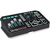 TC-Helicon GoXLR Revolutionary Online Broadcaster Platform with 4-Channel Mixer, Motorized Faders, Sound Board and Vocal Effects, Officially Supported on Windows