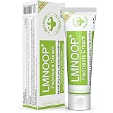 LMNOOP Psoriasis Cream, Maximum Strength Treatment Moisturizing Cream for Psoriasis, Dermatitis, Rash, Anti-Itch, Redness, Flaking, Scaling, Fast Acting Relief for Irritated, Dry Skin