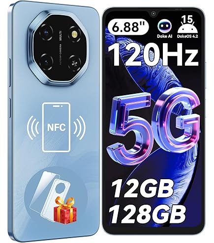 realme Note 70T Smartphone, 4 + 256 GB, Durable Battery with 6,000