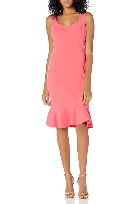 betsey johnson scuba crepe midi dress